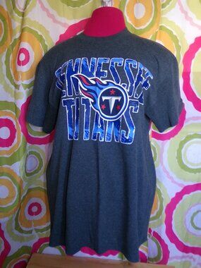 NFL TN Titans Shield Logo T-Shirt Sz L
